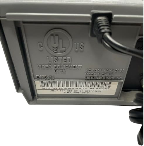 Magnavox MWD2206 DVD/VCR Combination Player (Renewed)