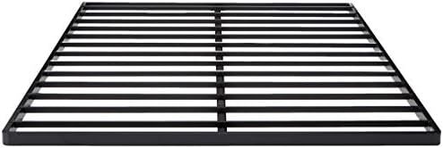 Zinus Quick Lock Bunkie Board, Box Spring and Bed Slat Replacement, Queen | Metal Frame with Steel Slats, Durable Construction Easy Assembly