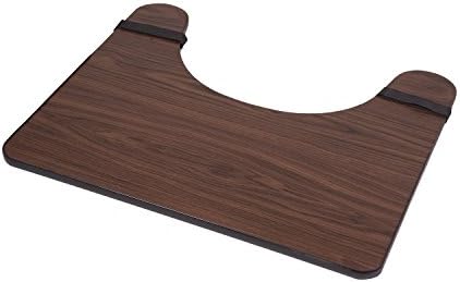 DMI Wood Wheelchair Lap Tray, Wheelchair Tray, Removable Wheelchair Tray Table, Wheelchair Table Tray for Seniors, Hardwood, 1 Count