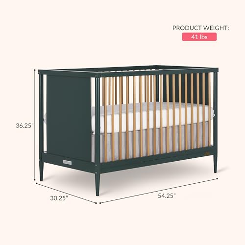 Dream On Me Clover Changing Table with Rounded Spindles in White