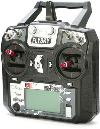Flysky FS-i6X 6-10(Default 6)CH 2.4GHz AFHDS RC Transmitter w/ FS-iA6B Receiver