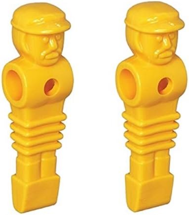 2 Yellow Imperial Replacement Foosball Men