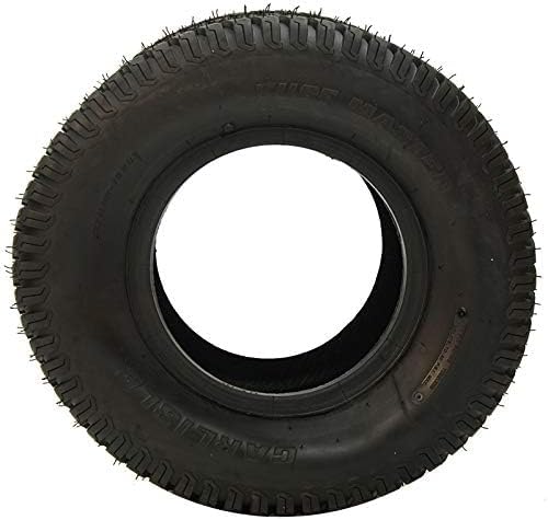 Carlisle Turf Master Lawn & Garden Tire - 24X12-12 | Lawn Mower & Garden Tractor All Season Traction 4 Ply Bias Construction Black Sidewall Tire