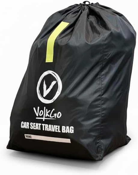 Car Seat Travel Bag For Airplane with Carrying Handle Straps, Gate Check Bag, Car Seat Bags for Air Travel Carseat Travel Cover, Carseat Travel Bag Cover for Airplane Travel