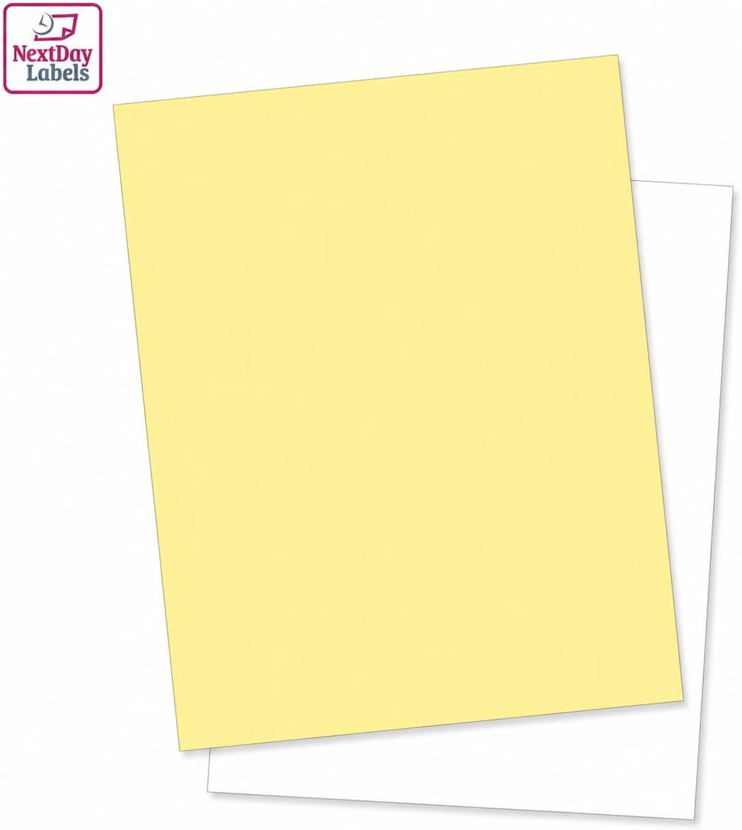 NextDayLabels Carbonless NCR Paper, 2 Part Reverse #5887, 8.5" x 11"