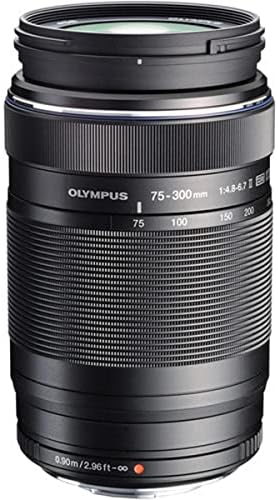 Olympus M.Zuiko Digital 75-300mm F4.8-6.7 for Micro Four Thirds System Camera, Compact Powerful Zoom Lens, Outdoor