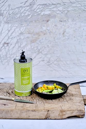 Everyday cooking EVOO - Extra Virgin Olive Oil - High Polyphenol Cold Pressed Spanish Origin 100% Picual High Antioxidant - Ideal for Cooking