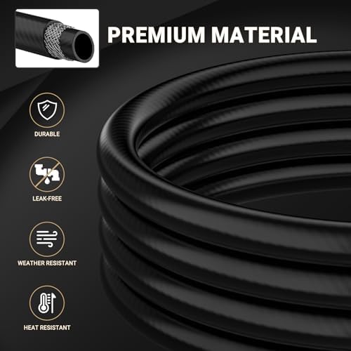 onlyfire 3 Feet Y-Splitter Low Pressure Propane Regulator Double Hoses | for Grill,Heater and Propane Appliances,QCC-1 Tank Connections