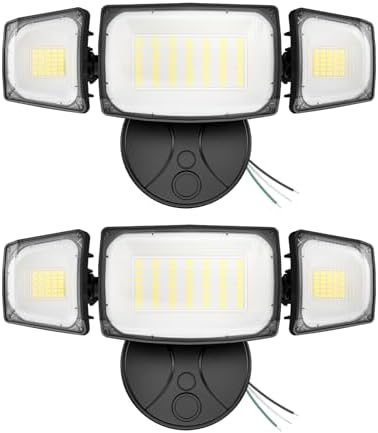 Olafus 80W Flood Lights Outdoor, Switch Controlled 8000LM LED Security Lights, IP65 Waterproof Outside Floodlights