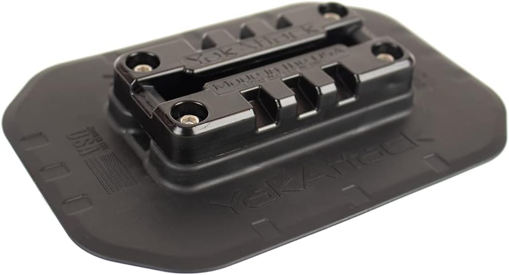 YakAttack SwitchPad Flexible Surface Mount with MightyMount Switch | No-Drill Track Mount for Inflatable Kayaks