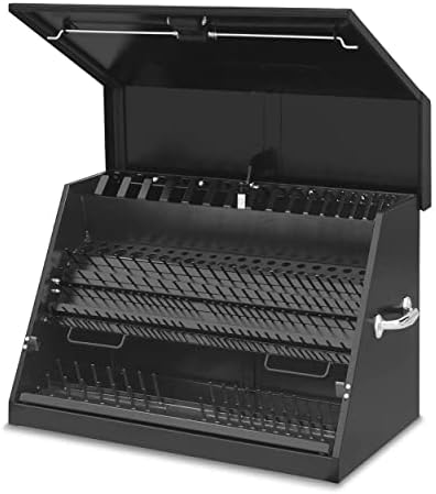 Montezuma ME300B 30-Inch Portable TRIANGLE Toolbox, Black