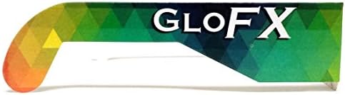 GloFX Paper Cardboard Diffraction Glasses - Great for Christmas Lights, Parties, Raves, Festivals, Light Shows, & Fireworks