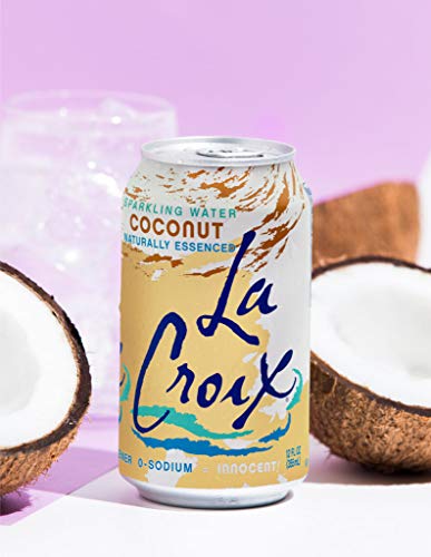 La Croix, Water Sparkling Coconut, 12 Fl Oz, 8 Count