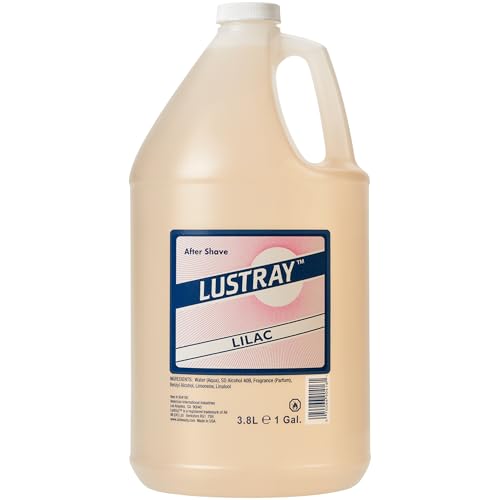 Clubman Lustray Blue Spice After Shave Lotion – Refreshing & Cooling Aftershave for Men, Soothing Barber Formula, 1 Gallon, 3.8L
