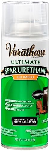 Varathane 9341 Oil-Based Ultimate Spar Urethane, Quart, Satin