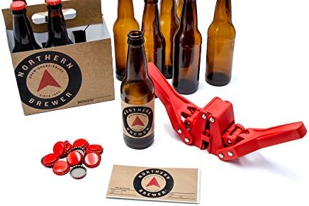 Northern Brewer - Siphonless 1 Gallon Craft Beer Making Starter Kit, Equipment and Beer Recipe Kit (American Wheat)