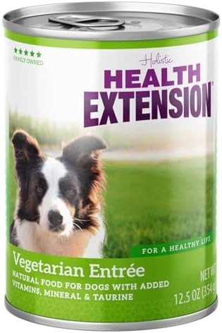 Health Extension Lamb Entrée Wet Dog Food, 12.5 oz – Protein-Rich Recipe, Hydration Support, Ideal for Sensitive Stomachs (Case of 12 Cans)