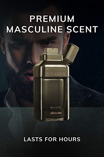 O Boticário The Blend Bourbon Eau de Toilette | Long-Lasting Fragrance Cologne for Men, Vanilla Sandalwood, 3.4 Ounce