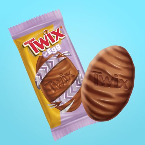TWIX Full Size Milk Chocolate Caramel Cookie Candy Bars, Bulk, 36 ct | Crunchy cookie and chewy caramel in full size bars individually wrapped, for party favors, sharing, movie nights, gift box