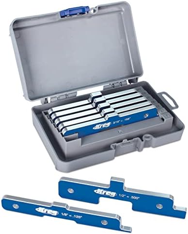 Kreg PRS3400 Precision Router Table Set Up Bars, Set of 7