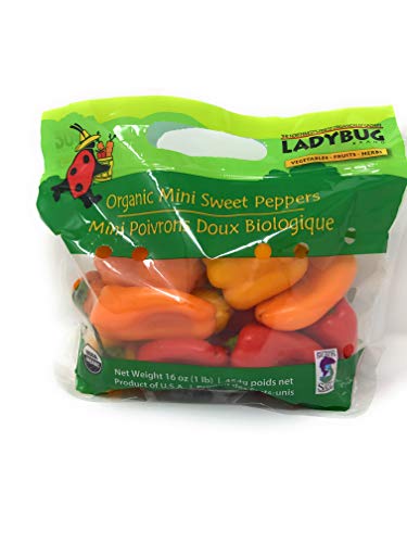Veg Land, Pepper Sweet Mini Organic, 16 Ounce