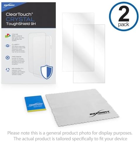 BoxWave Screen Protector Compatible with Arcade1Up PAC-MAN XL - ClearTouch Crystal ToughShield 9H (2-Pack)