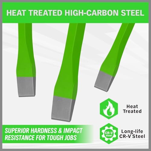 16-Piece Precision Punch & Chisel Set - Taper Punch, Pin Center Punch, Cold Chisels & Gauge for Versatile Applications
