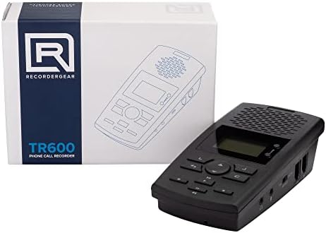 TR600 Landline Phone Call Recorder for Analog/IP/Digital Lines, Automatic Telephone Recording Device - 16GB