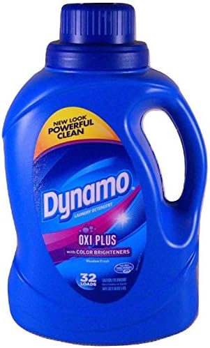 Dynamo Oxi Plus with Color Brighteners Meadow Fresh Laundry Detergent 50 oz