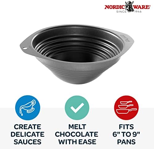 Nordic Ware Universal Double Boiler, 8 Cup
