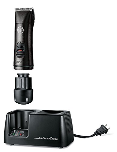 Andis 63700 BGRC Hair Clipper with Detachable Blade, Black Matte