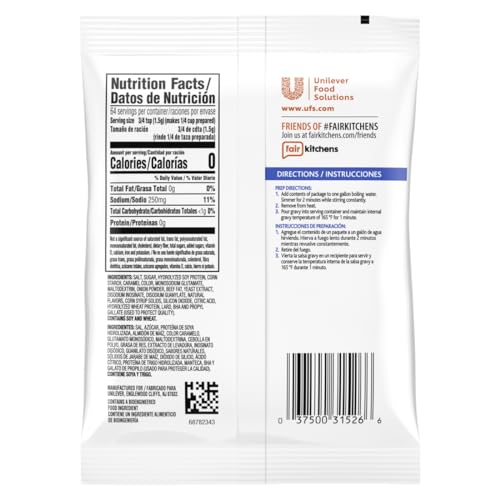 LeGout Au Jus Gravy Mix Cooks in Two Minutes, 0g Trans Fat, 3.3 Ounce (Pack of 16)