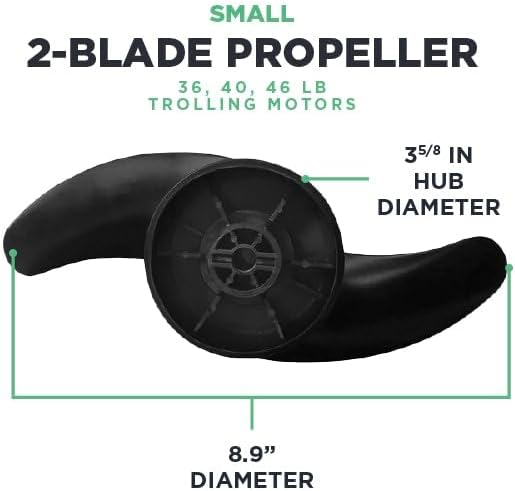 Newport Newport Replacement Trolling Motor Prop for 40lb, 46lb Motors