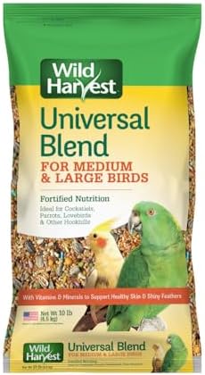 Wild Harvest Universal Blend For Small Birds 3 Pounds, Foritified Nutrition