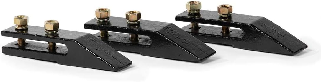 Titan Attachments Set of 3 Black Replacement Tooth Kit for Backhoe Bucket, Fits a Fronthoe and LW Series Backhoe