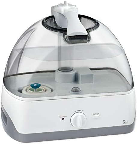 PerfectAire PAU13 - Cool Mist Ultrasonic Humidifier - 1.3 Gallon, Single Room, Touch Control