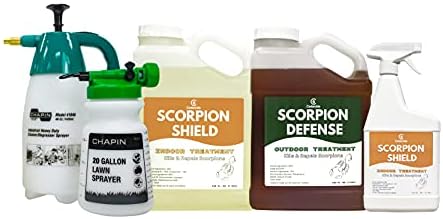 Cedarcide Indoor & Outdoor Scorpion Treatment Kit (Large) - Cedar Oil Pest Control Sprays - Kills & Repels Scorpions and Other Pests Guaranteed in