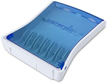 Waterpik 6 Replacement Tips with Case for Hygienic Storage & Travel TS-100E | Genuine Waterpik Brand, Includes 2 Precision, 2 Orthodontic, 2 Plaque Seeker Water Flosser Tip Refill Heads Nozzles