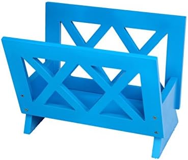 Frenchi Home Furnishing Contemporary Magazine Rack, white