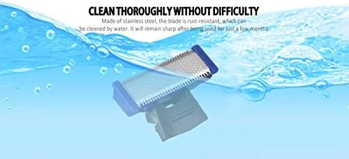 2PCS Shaver Replacement Head for Solo Rechargeable Full Body Hair Trimming Electric Shaver Replacement Cutter Head Solo Blades (2PCS + Storage Bag)