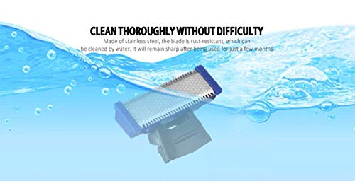 Replacement Heads for Electric Shaver Cleaning Trimmer Head Solo Trimmer Replacement Cutter Head Hybrid Razors Blades（Pack of 4)