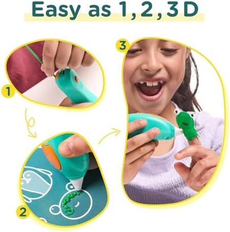 3Doodler Start+ Essentials 3D Pen Set for Kids, Easy to Use, Learn from Home Art, Educational STEM Toy for Boys & Girls Ages 6+