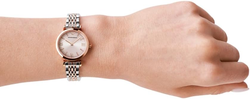 Emporio Armani Women's Dress Watch with Stainless Steel Band