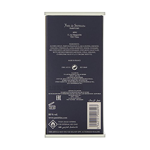 Yves De Sistelle Thallium for Men 3.3 Ounce EDT SP