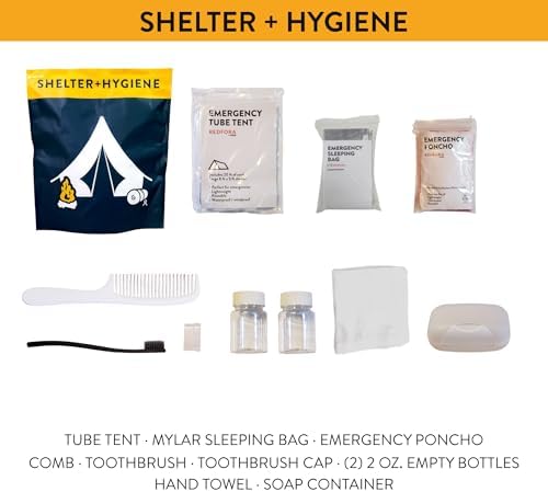 Complete Earthquake Bag - 3 Day Emergency kit for Earthquakes, Hurricanes, Wildfires, Floods + Other disasters