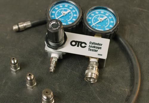 OTC 5609 Cylinder Leakage Tester Kit - Quickly Diagnose Internal Engine Problems like Bad Rings, Valves