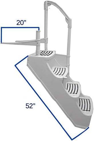 Champlain Plastics Drop in Step for Above Ground Pools