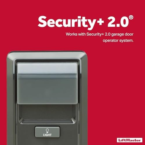 LiftMaster 885LM Security+ 2.0 Garage Door Opener - Compatible with Security+ 2.0 LiftMaster Garage Door openers & Private Label Garage Door openers