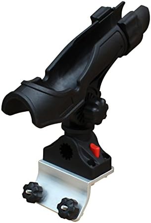 Brocraft Power Lock Rod Holder for for Lund Boat Sport Track / G3 Boat / 45 Degree Crestliner Suremount/WAR Eagle/Excel Boat - 45 Degree Track System