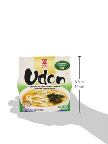 Myojo Bowl Flavored Udon Noodles, Original, 5.6 Ounce (Pack of 6)(Packaging May Vary)